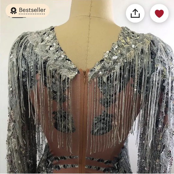 Sequin bodysuit one size - Picture 12 of 17